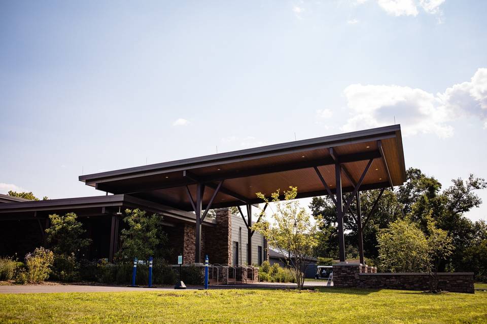 Visitors Center porch