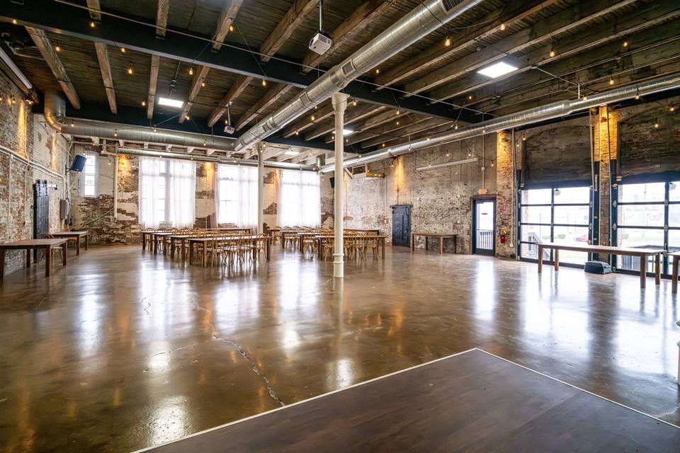 Main hall dance floor space