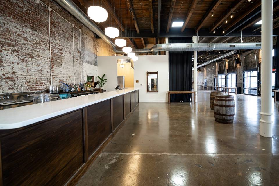 Historic bar with vintage charm
