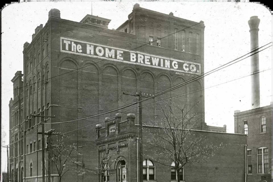 Historic 1898 brewery archive photo