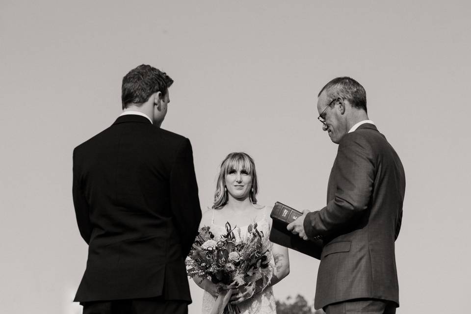 Intimate Wedding Ceremony