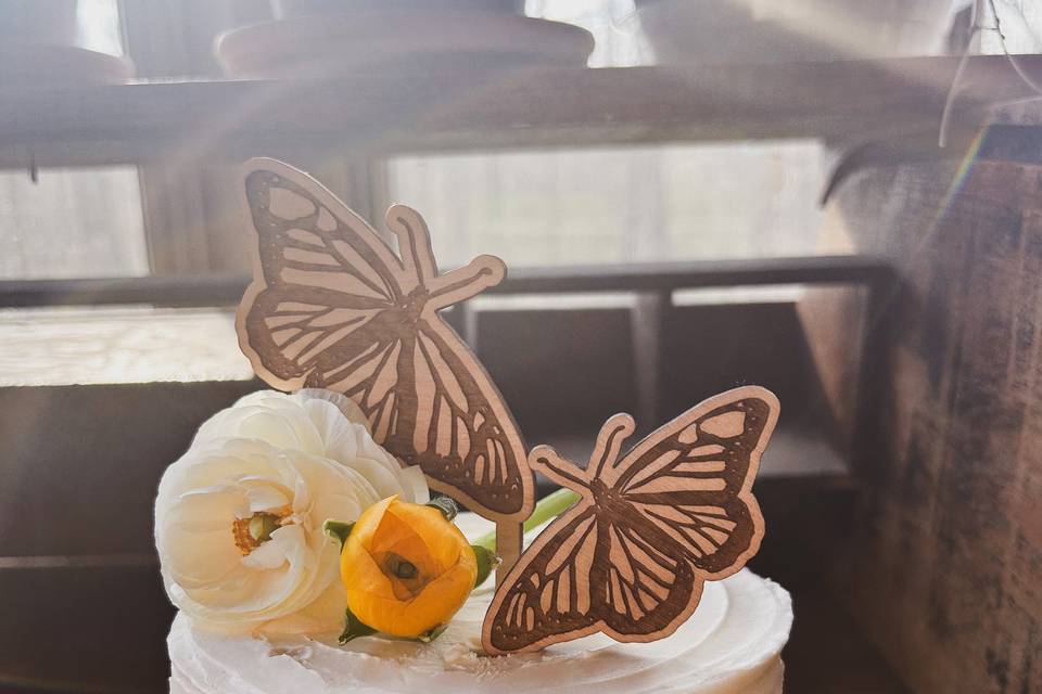 Bridal Shower Cake Topper