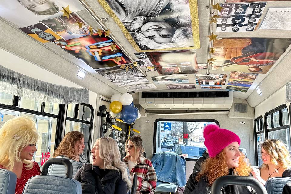 Comfortable 12-passenger van