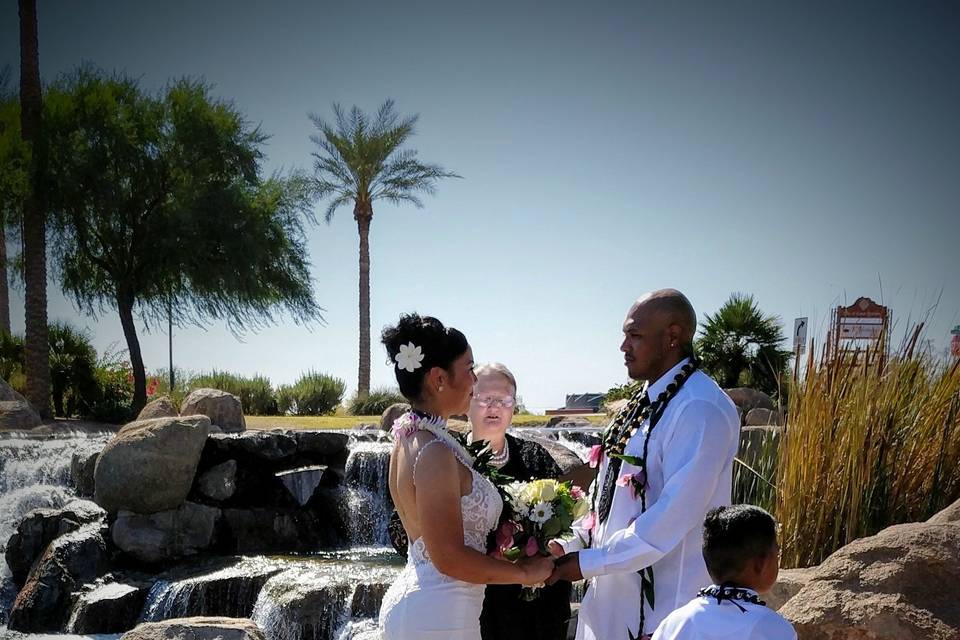 A Hawaiian Wedding in AZ