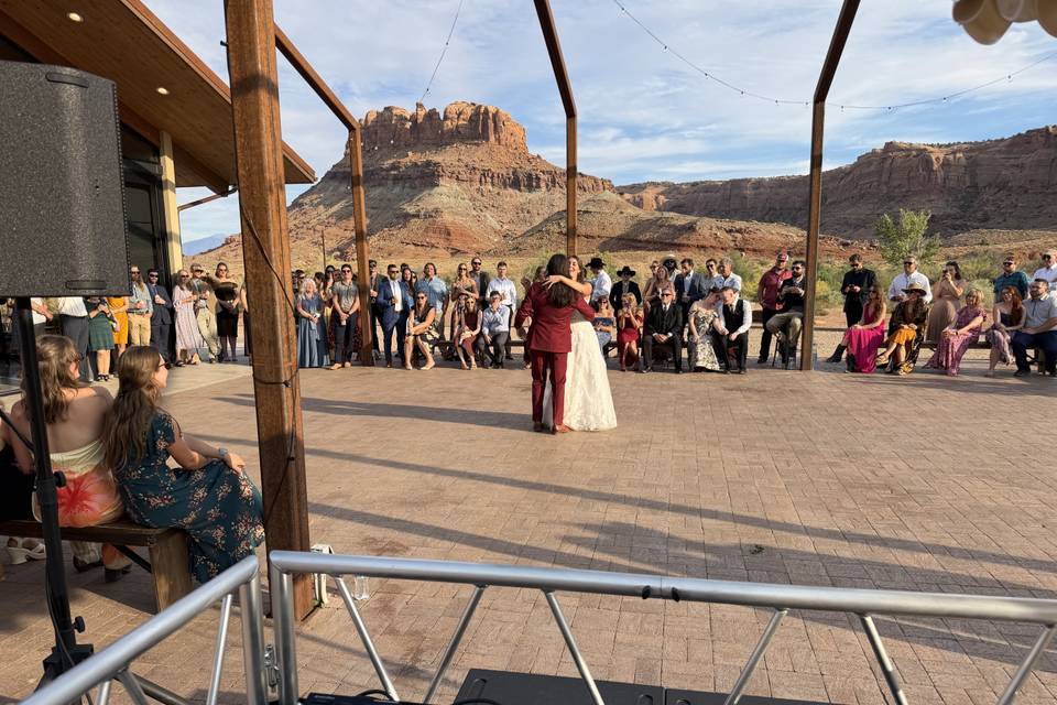 Wedding at Red Earth Venue