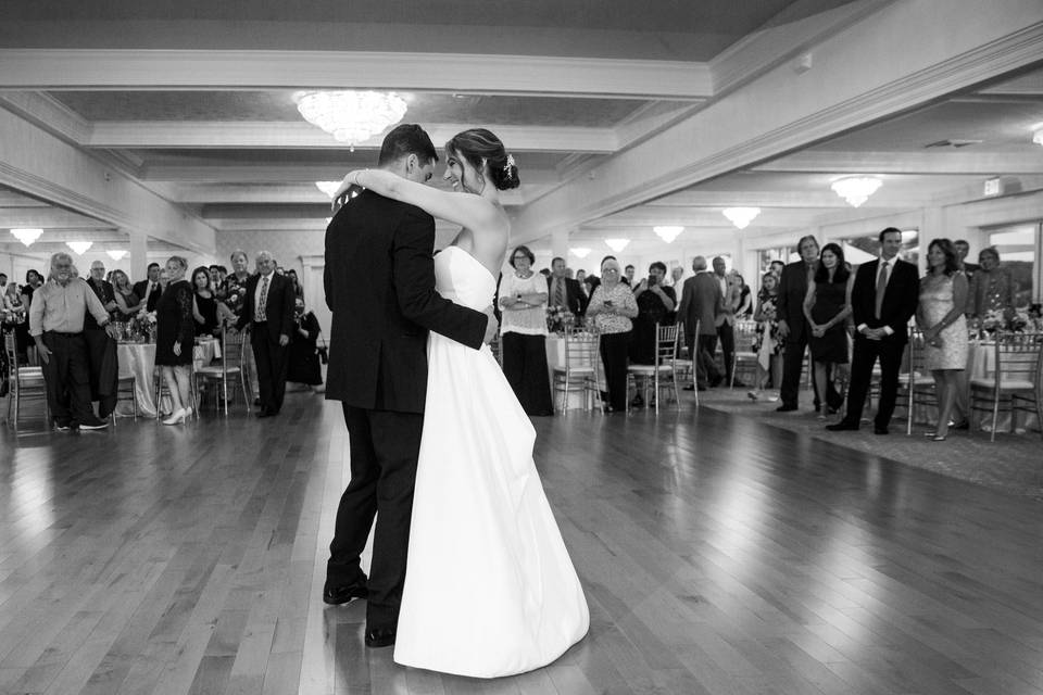 First Dance in Ballroom