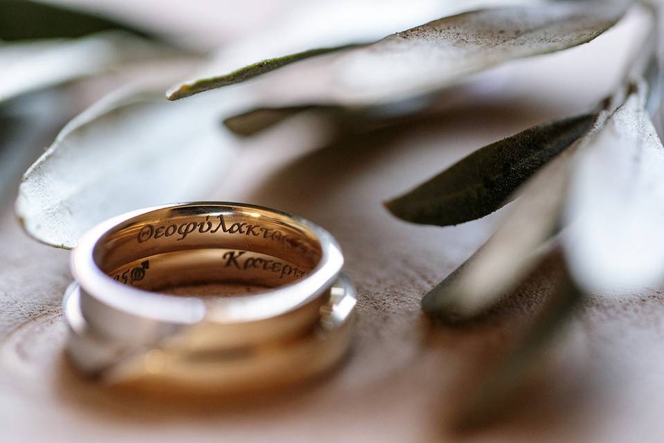 Engagement ring on soft fabric
