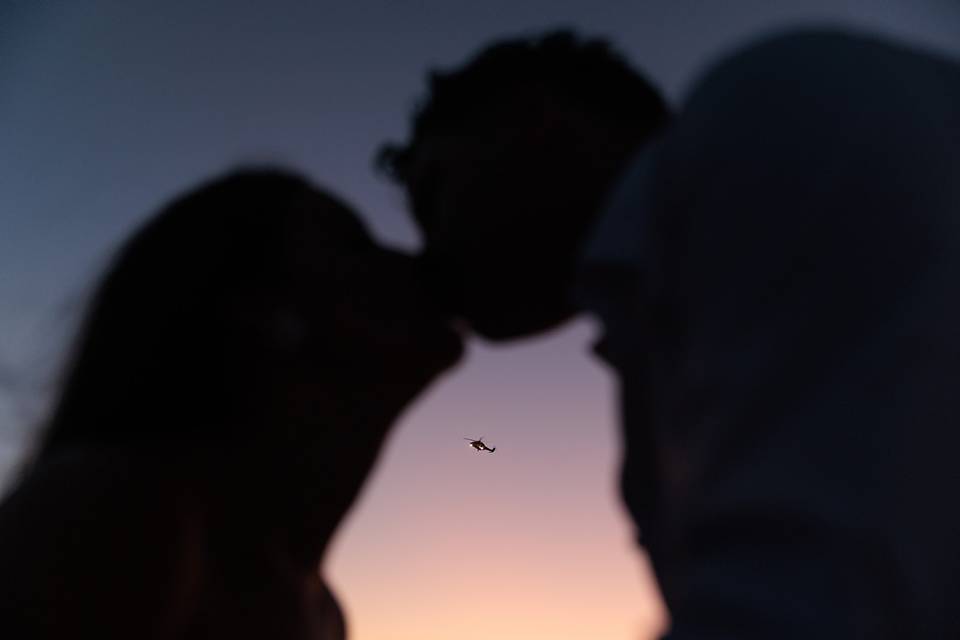 Sunset lovers, endless love