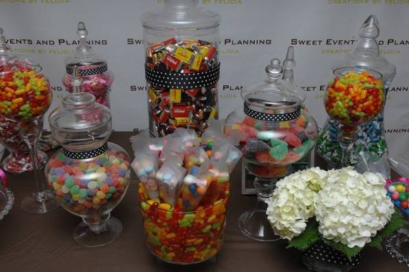 Sweet Events and Planning Signature Candy Parlor