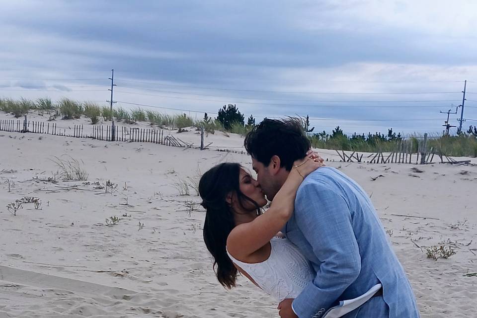 Newly married couple