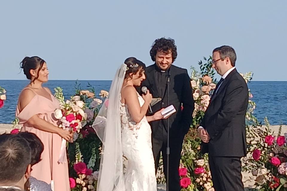 Exchanging vows