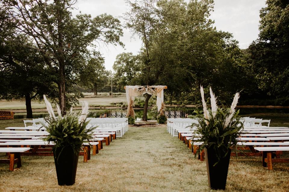 Front Ceremony Setup