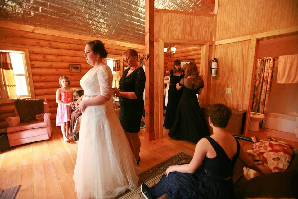 Wedding Barn at Lozeau Lodge