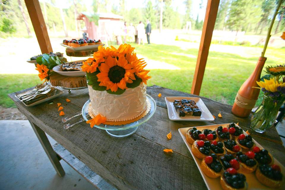 Wedding Barn at Lozeau Lodge