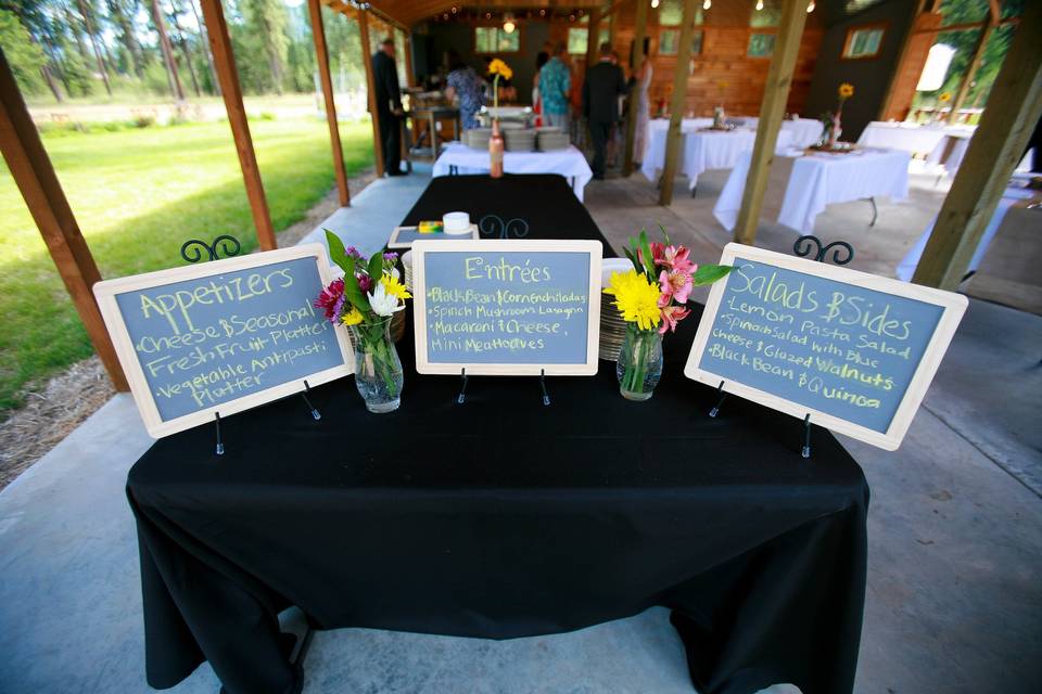 Wedding Barn at Lozeau Lodge