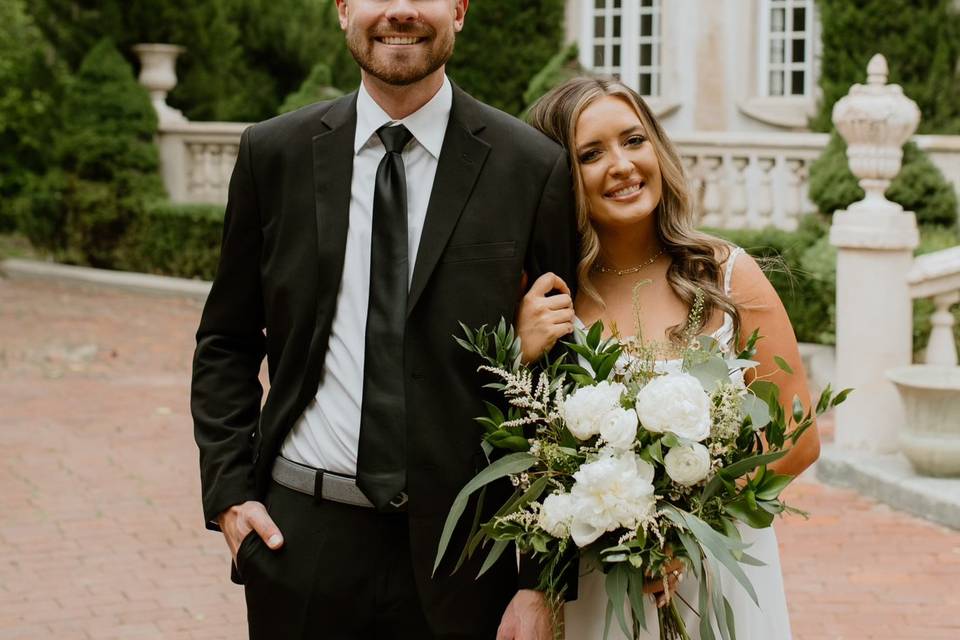 White Garden Bouquet