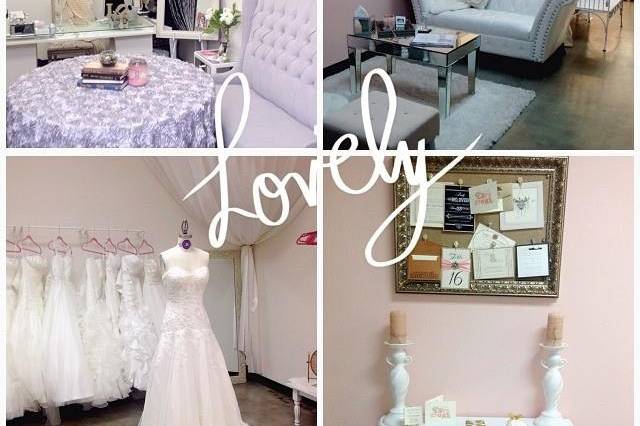 Our beautiful bridal studio, Lavish Lounge.