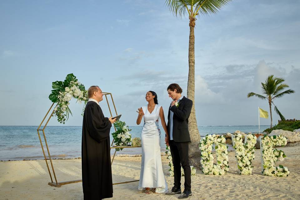 Sanctuary Cap Cana wedding