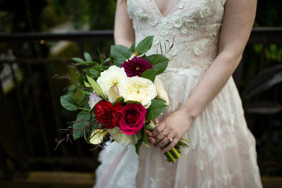 Bride's bouquet | PC: Paige Newton Photography