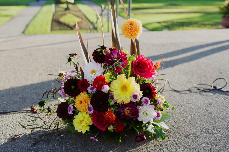 Floral arrangement | PC: Paige Newton Photography