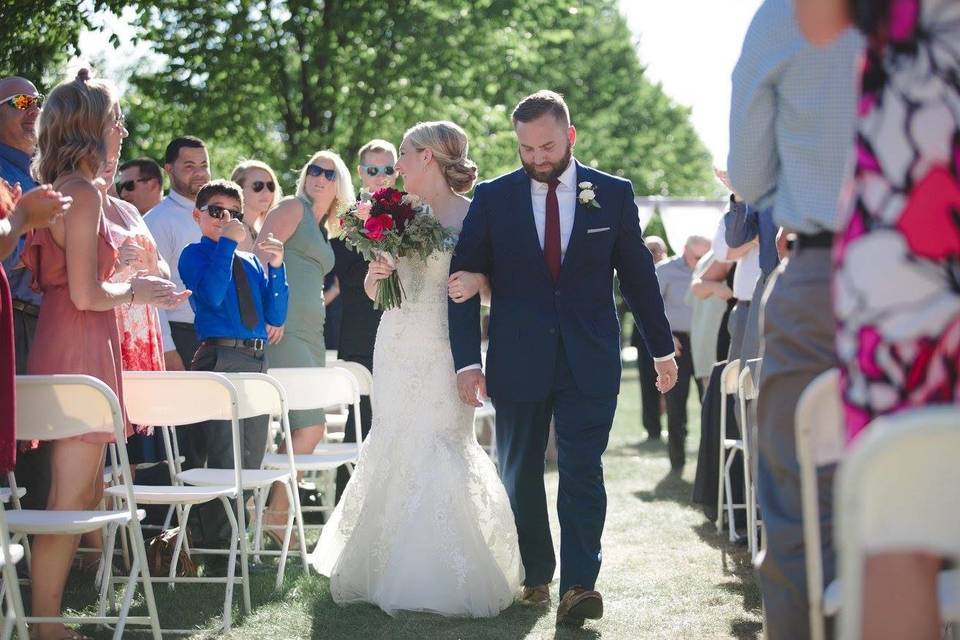 Wedding procession