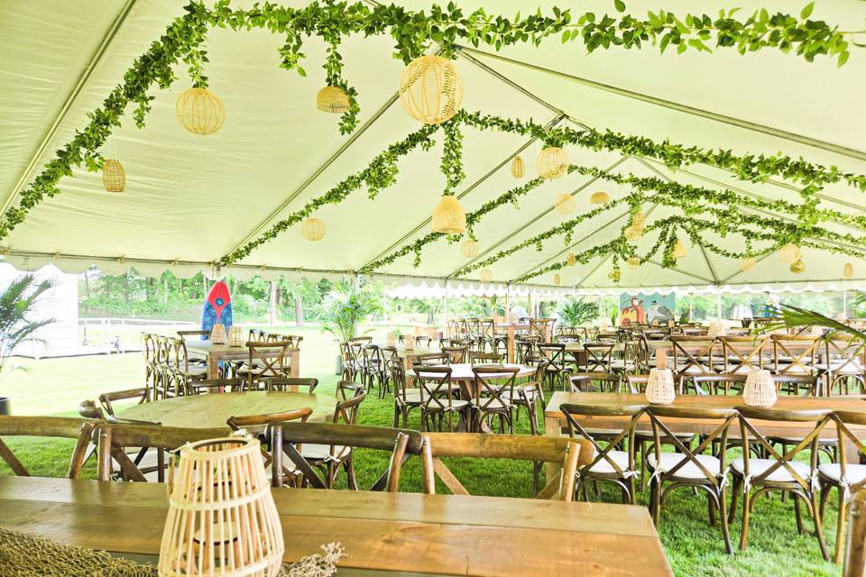 Greenery Tent Design
