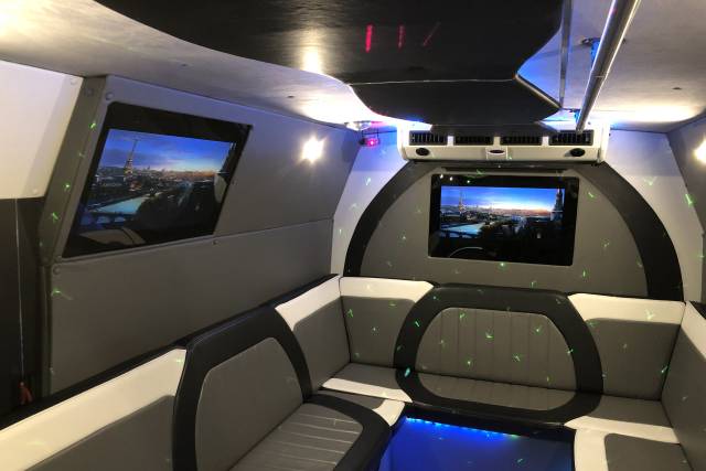 Inside Epic Party Coach