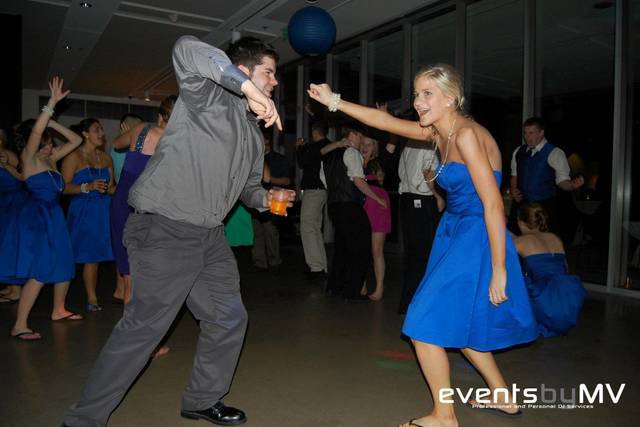 Wedding dance party