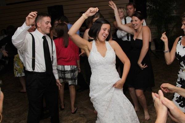 Wedding dance party