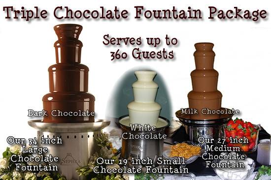 The Margarita Man of Delaware/Delaware Chocolate Fountain Rentals