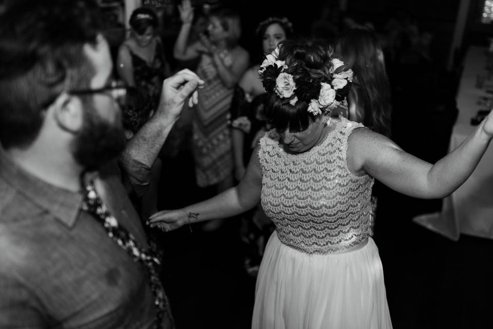 Wedding dancing