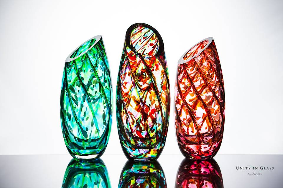 Unity in Glass Aria Vase