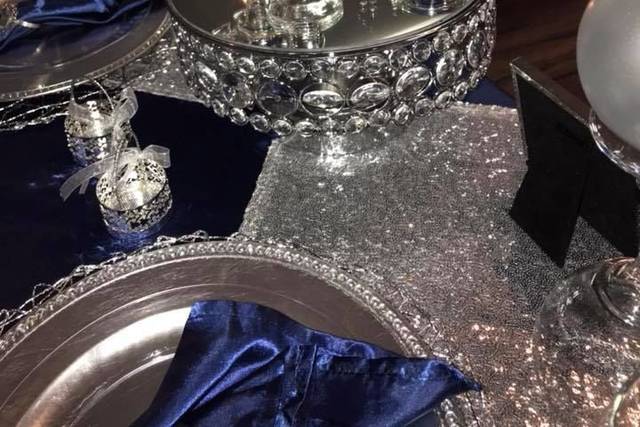 Sample glass decor