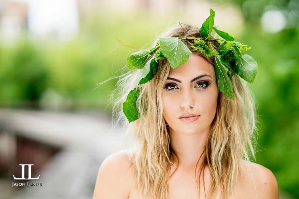 Leaf crown