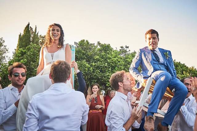 Ceremony celebration moment