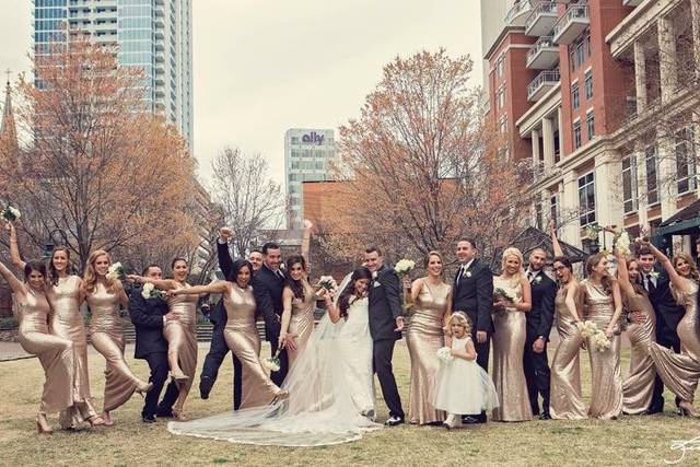 Vibrant group shot