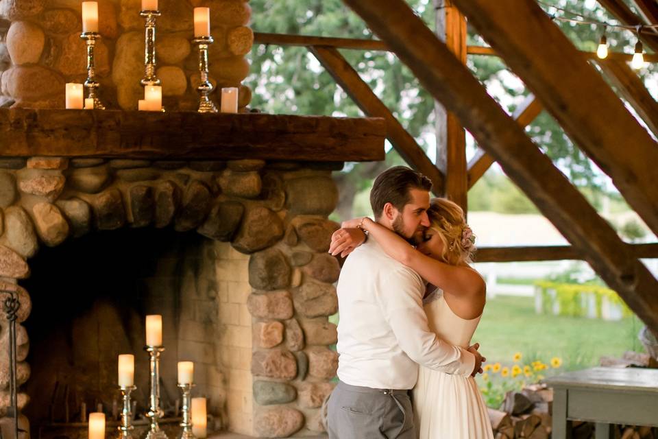 Couple dancing