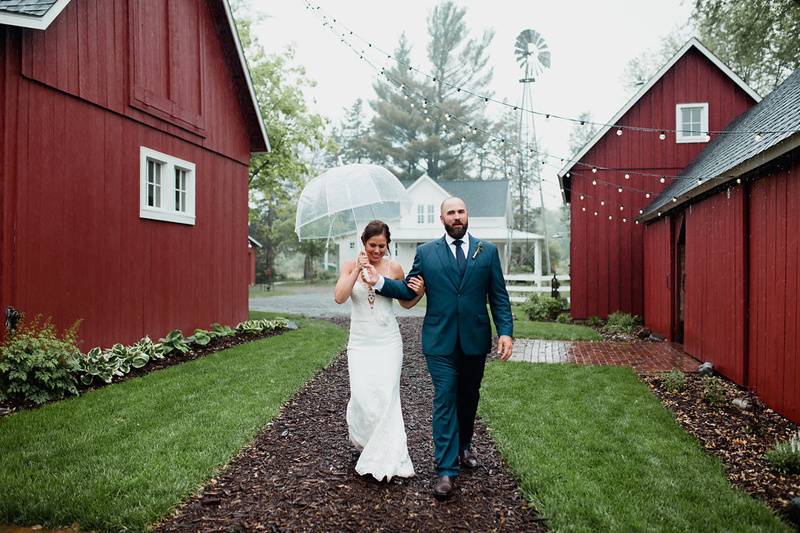 Red barns