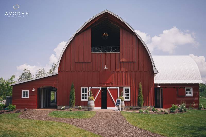 Big red barn