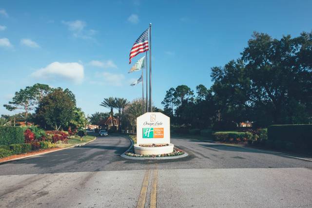 Resort entrance
