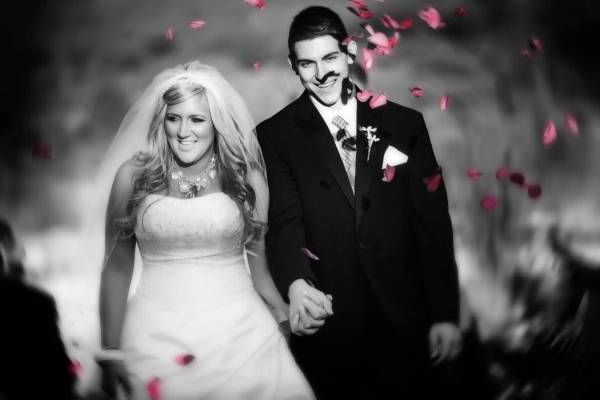 Newlywed couple
