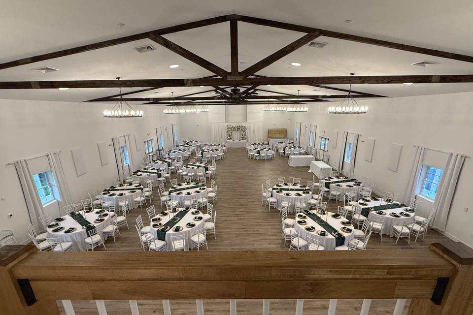 Seating for 200 Guests