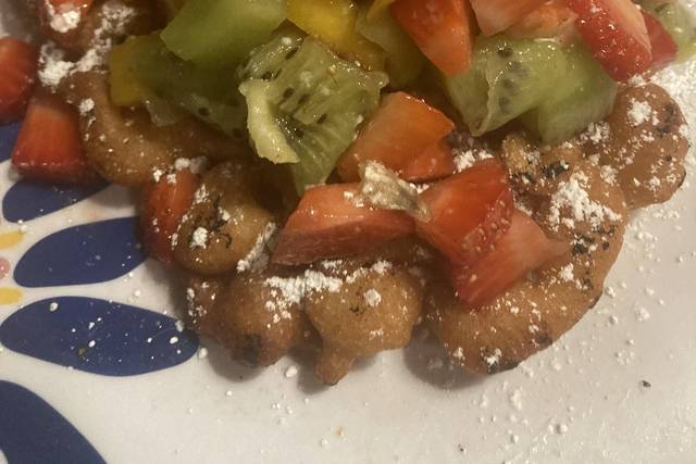 Tropical Funnel Cake
