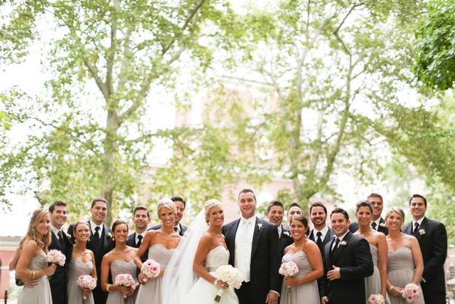Real Wedding Published in Philadelphia Wedding Magazine 2013. Aly and Brian - Curtis Center Wedding