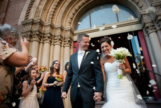Nancy and Eric, Kimmel Center Wedding. Photo by Baiada Photography