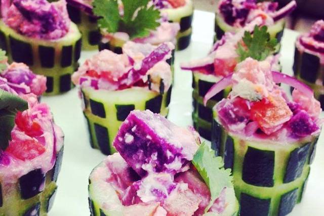 Cucumber appetizer