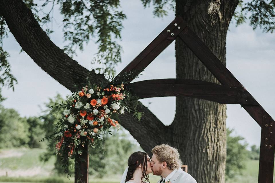 At the alter
