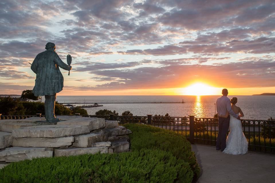 Petoskey wedding photo