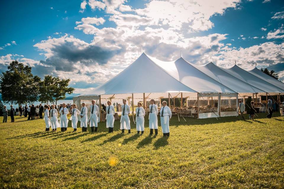 Outdoor ceremony