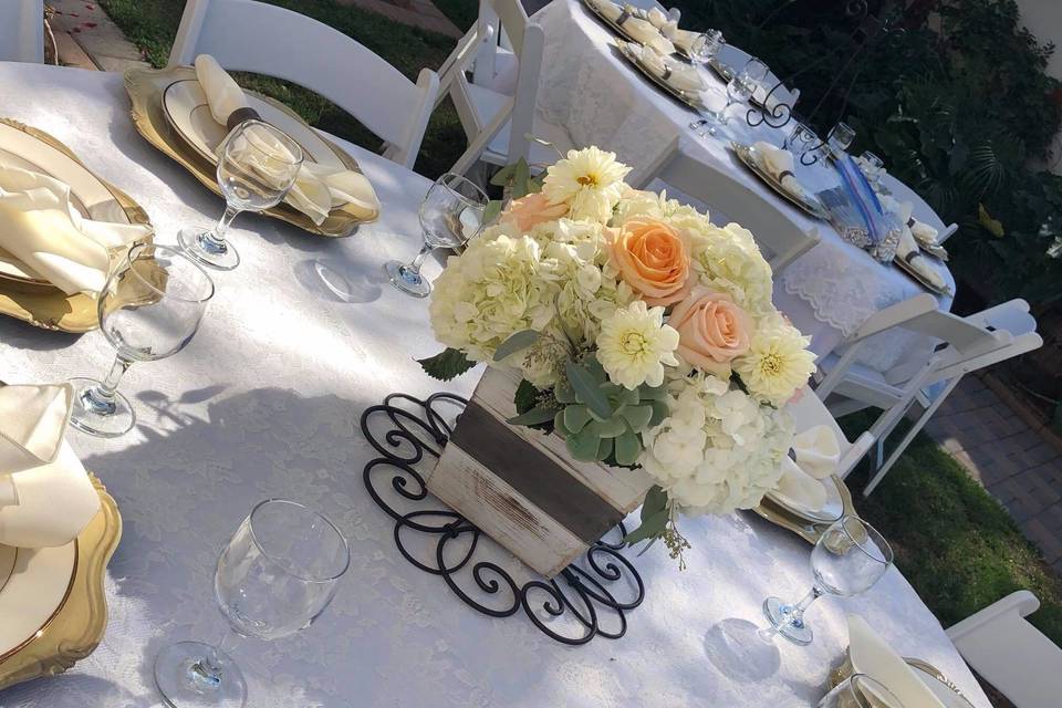 Full service decor & florals